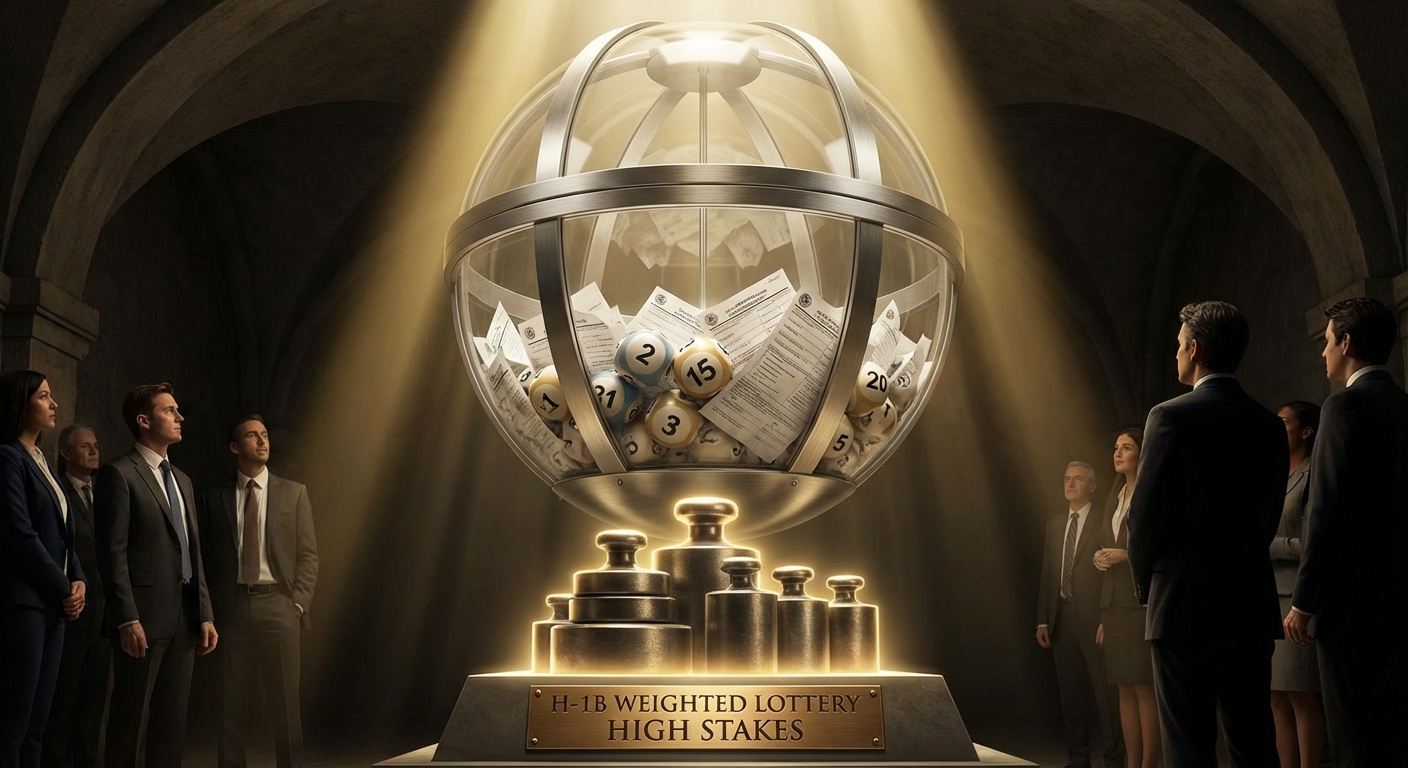 H-1B FY 2027 Alert: The New "Weighted" Lottery & $100k Fee Shock